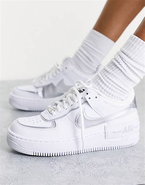 nike air force mit silber nike zeichen|zalando air force 1 sneaker.